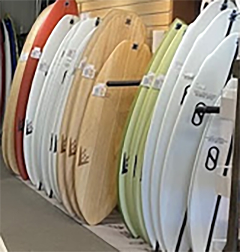 surf boards